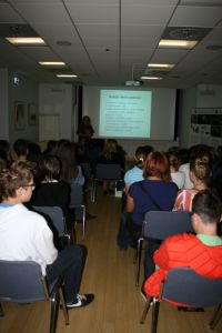 Predavanje o problematiki povozov na Festivalu znanosti.