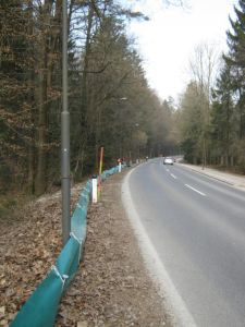 Pomagali smo pri postavljanju ograje ...