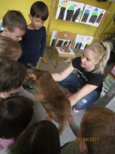 Vidrin kožuh je zelo mehek in gost.