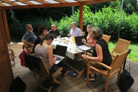 Pozno poleti smo sredi čudovite narave Goričkega gostili projektne partnerje novega projekta LIFE NATURAVIVA, v katerem sodeluje tudi Inštitut Lutra.