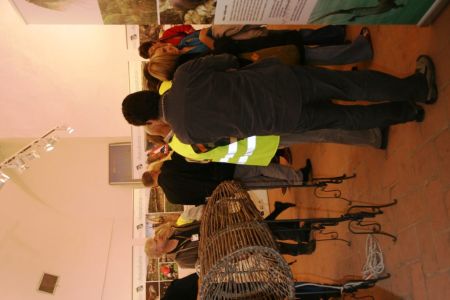 Rezultat projekta je tudi razstava AQUALUTRA, na sliki predstavljena na gradu Grad.