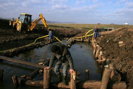 Sledila je vrsta omilitvenih in varovalnih ukrepov na vidrinem migracijskem koridorju. Na iztoku Ledavskega jezera smo zgradili rastlinsko čistilno napravo.