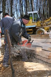 Najvidnejši rezultat projekta je vidrin informacijski center v Križevcih.